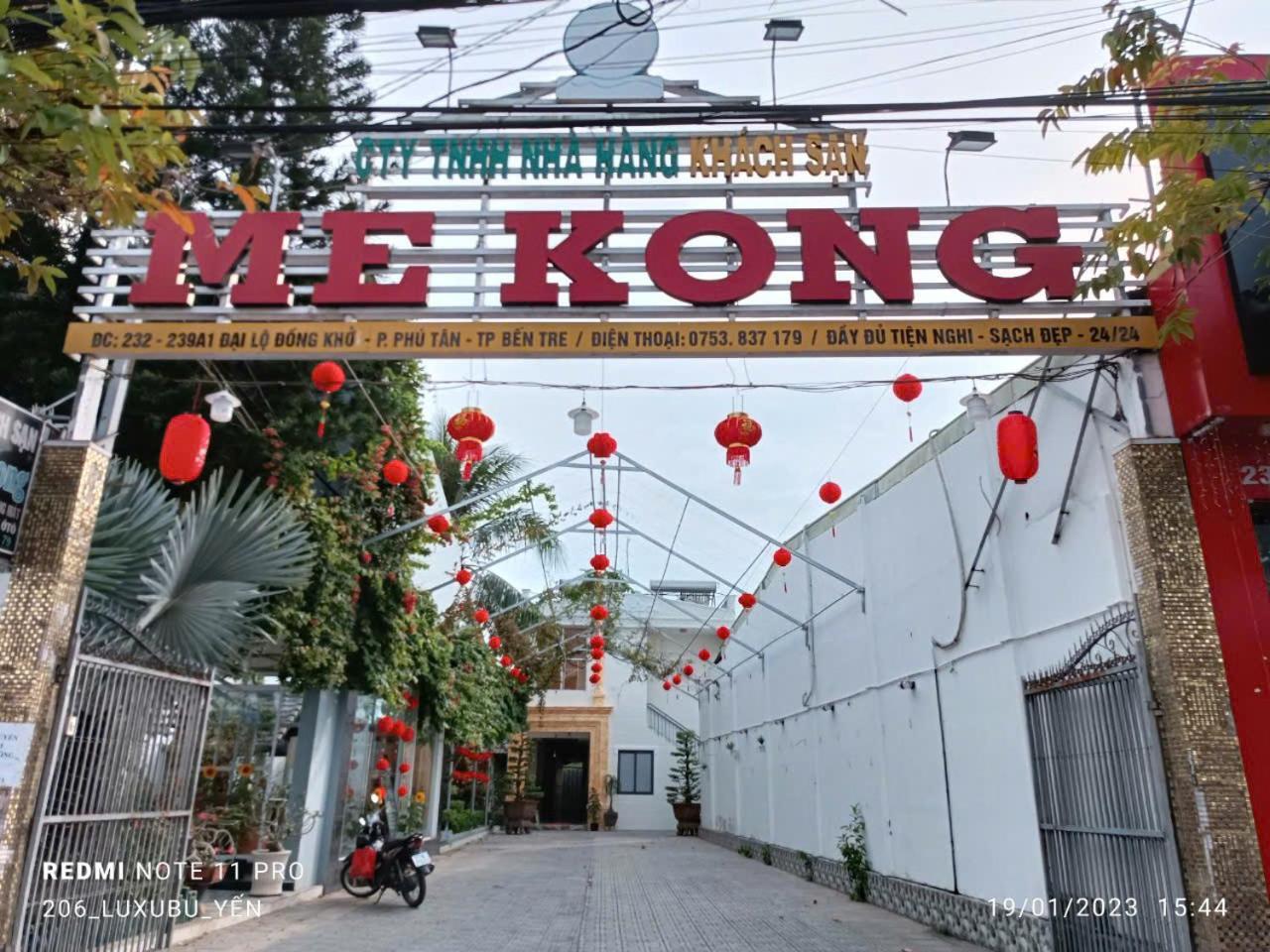 Mekong Hotel & Restaurant Ben Tre Buitenkant foto